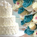 cupcakes para boda o pastel de boda
